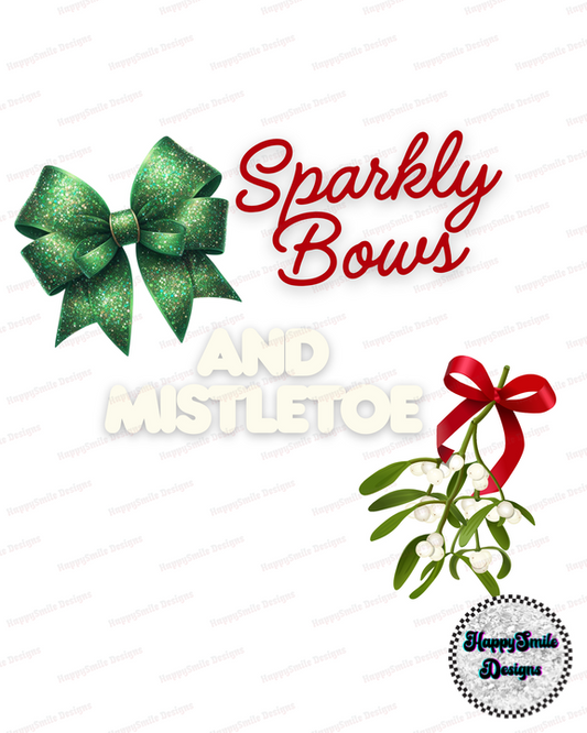 Sparkly Bows PNG