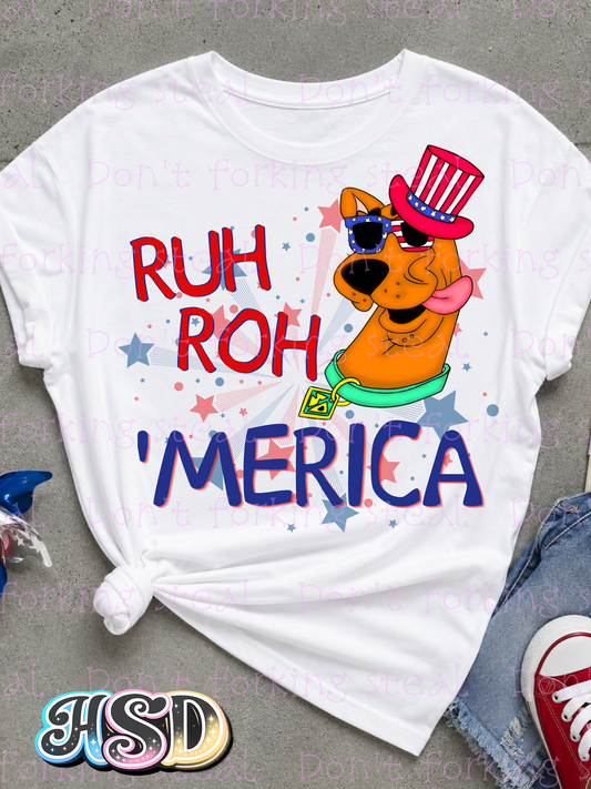 Ruh Roh 'Merica PNG