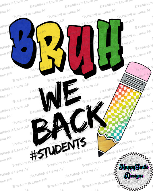 Bruh We Back PNGs (Variants)