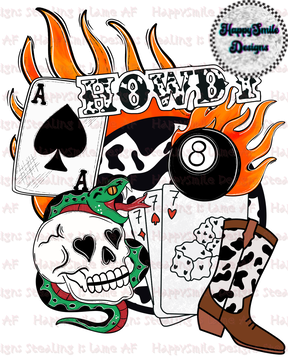 Aces in Flames PNG