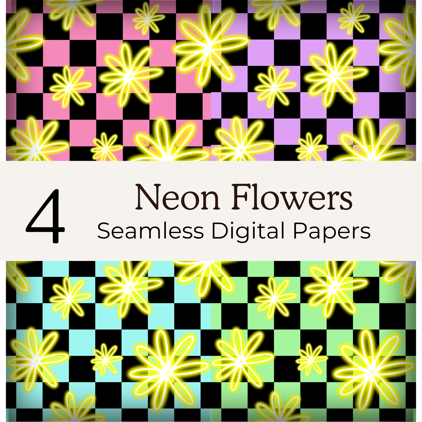Neon Checks (Variants)