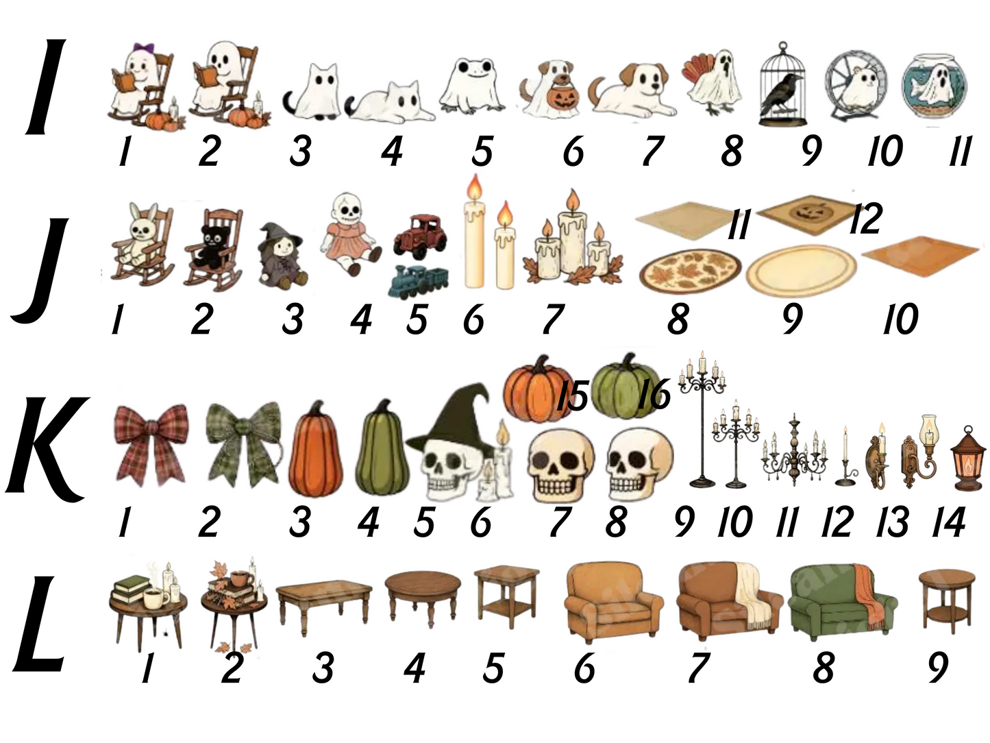 Ghost Family Digital Portrait