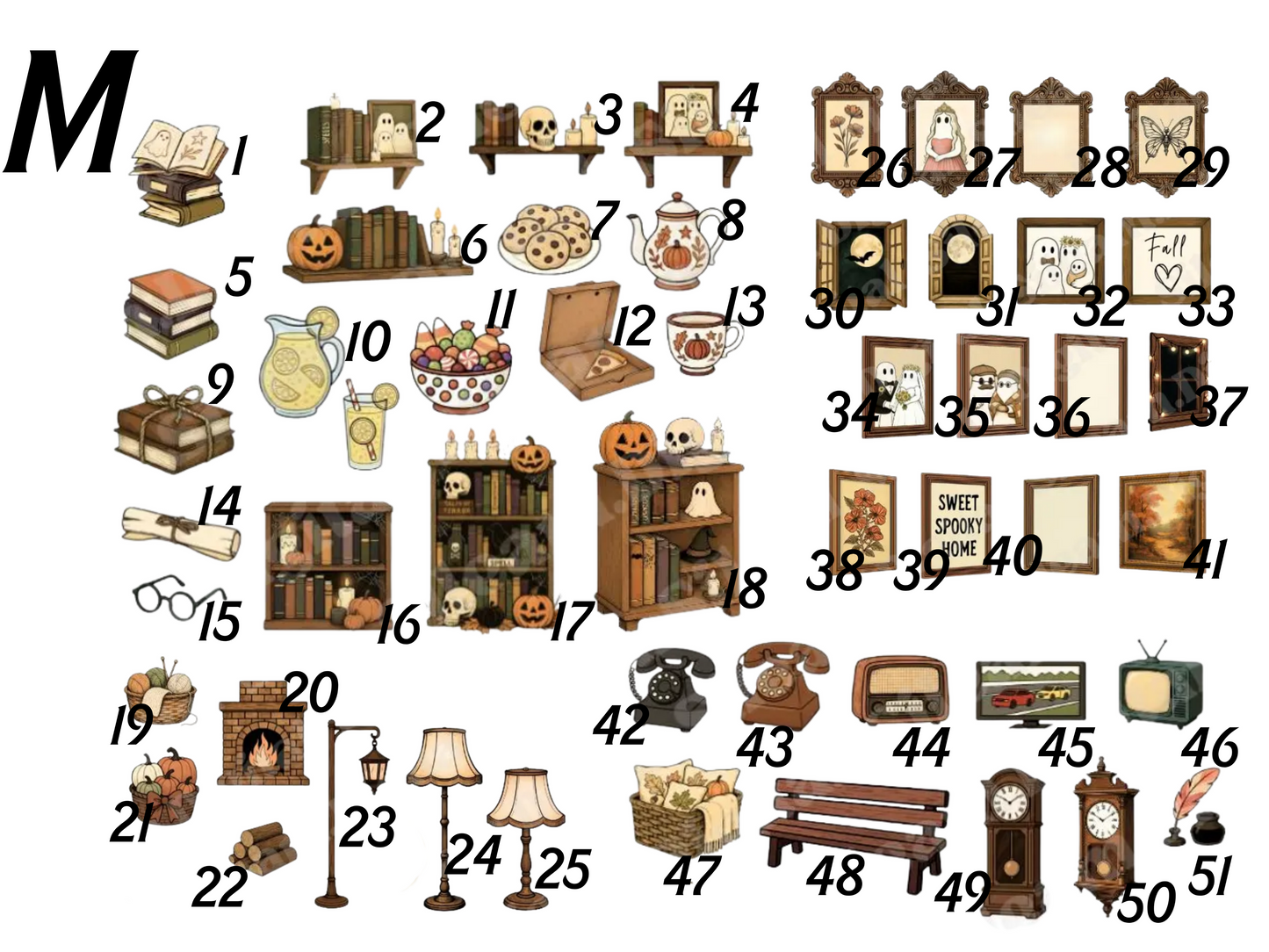 Ghost Family Digital Portrait