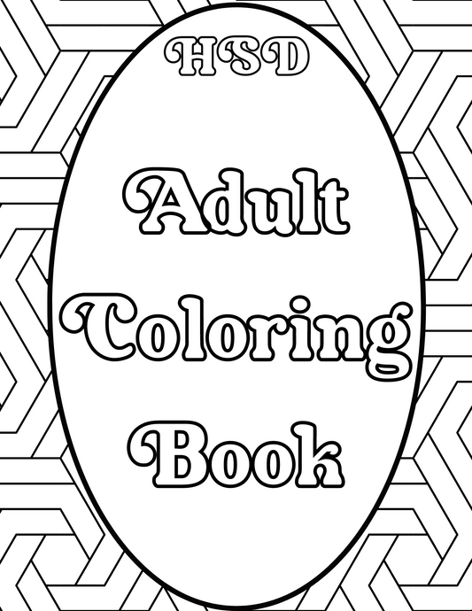 Adult Coloring Book