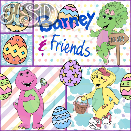 Barney's Egg Hunt Crew