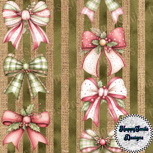 Boho Christmas Bows (Variants)