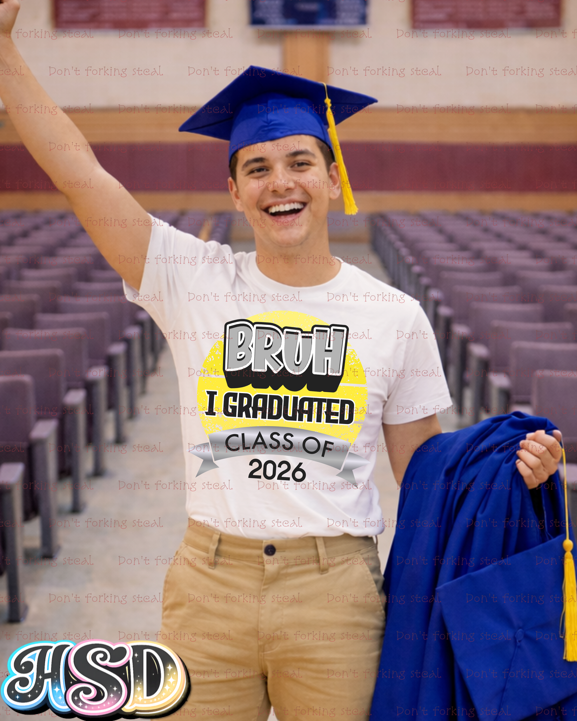 Bruh I Graduated PNG