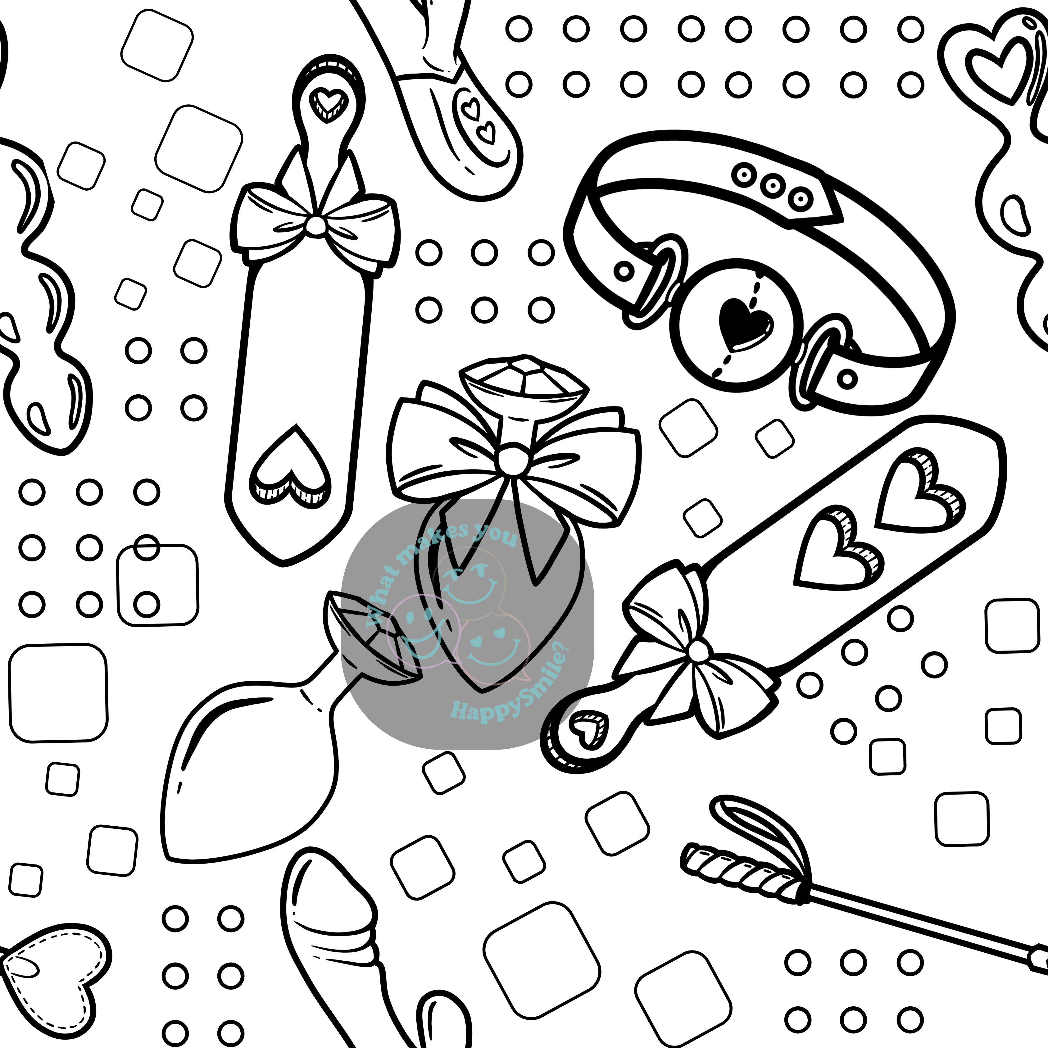 Color Me Toy Box – HappySmile Designs