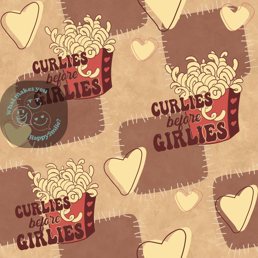 Curlies before Girlies