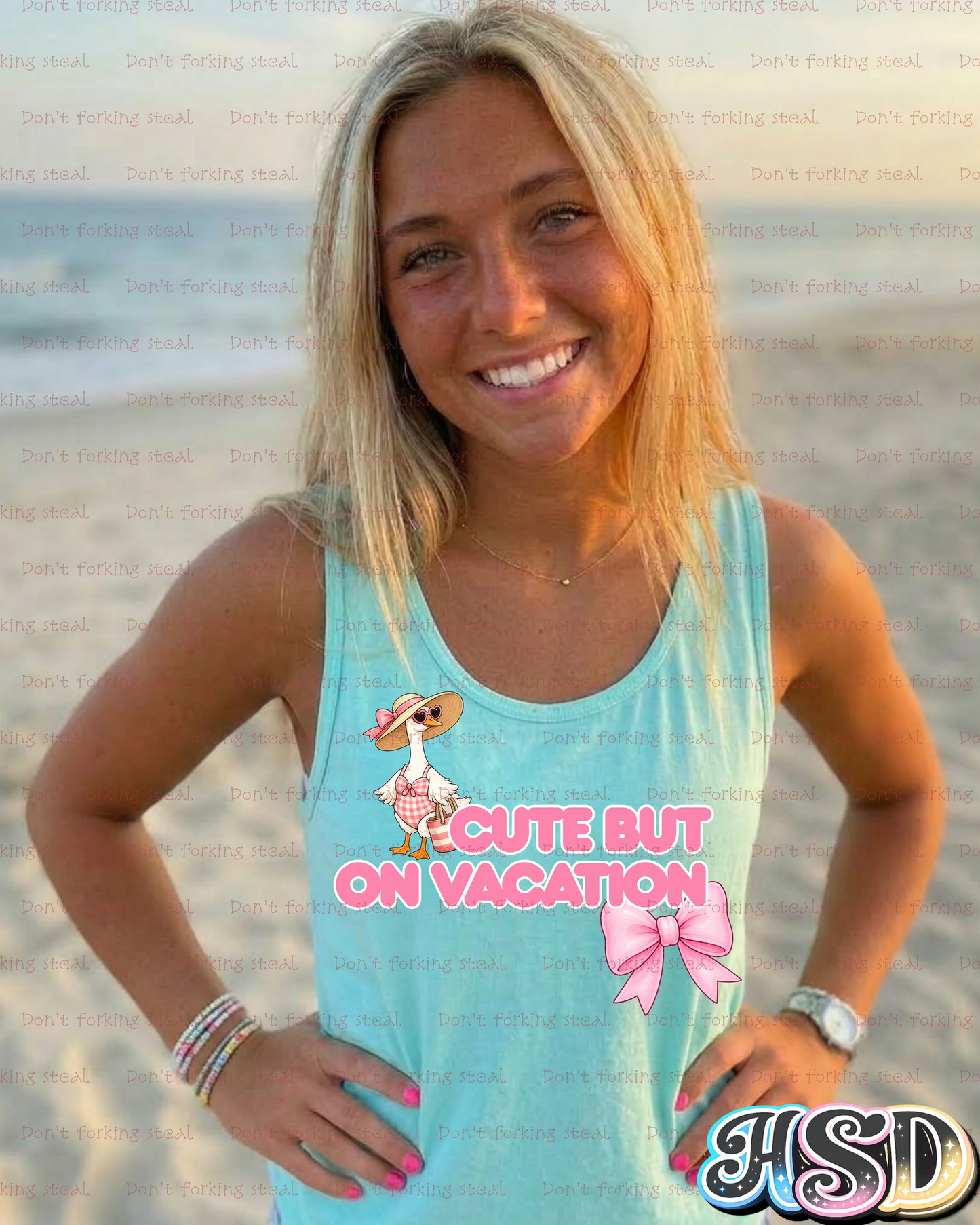 Cute, But on Vacation PNG *Variants*