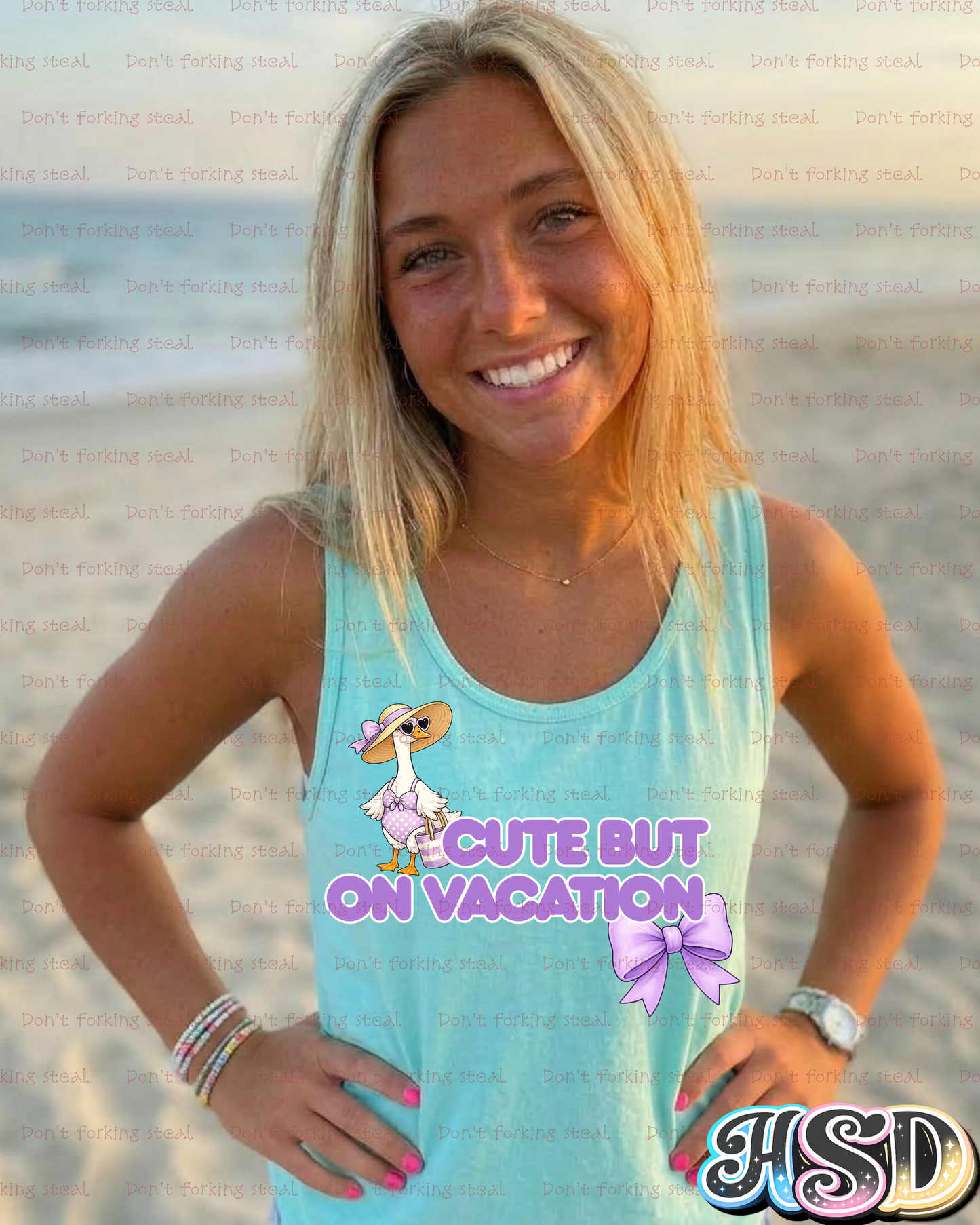 Cute, But on Vacation PNG *Variants*