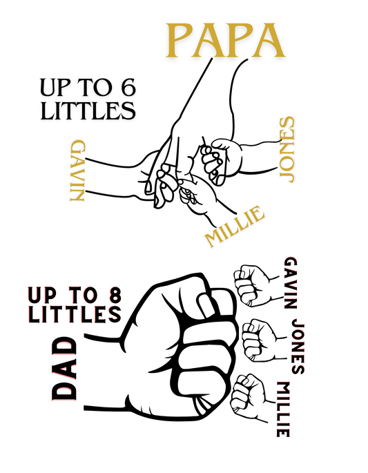 Custom Dad hand PNG