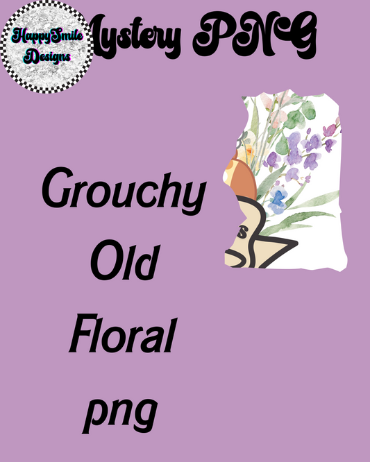 Mystery PNG -  Grouchy Floral