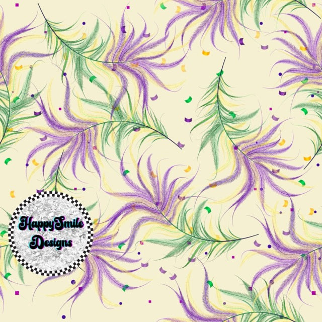Mardi Gras Feathers