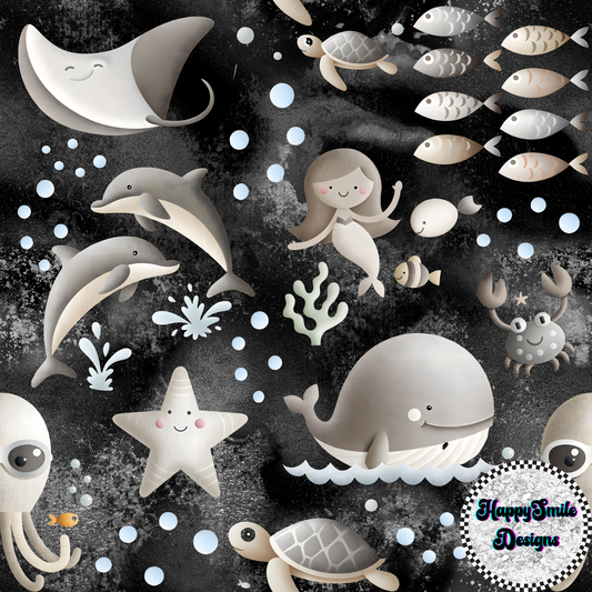 Grey Scale Sea