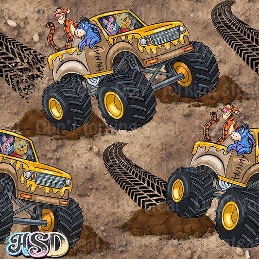 Pooh's Crew Monster Truck