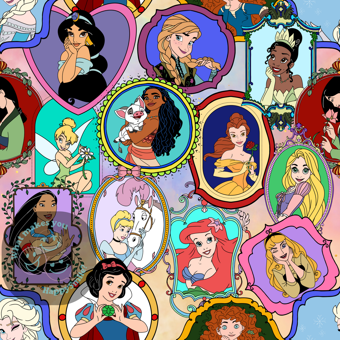 Princess Photo Wall