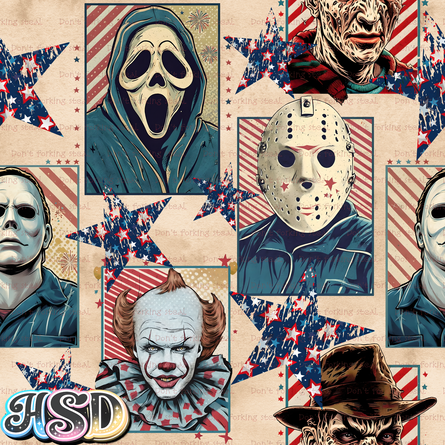 Star Spangled Slaughter *SEMI EXCLUSIVE - Variants