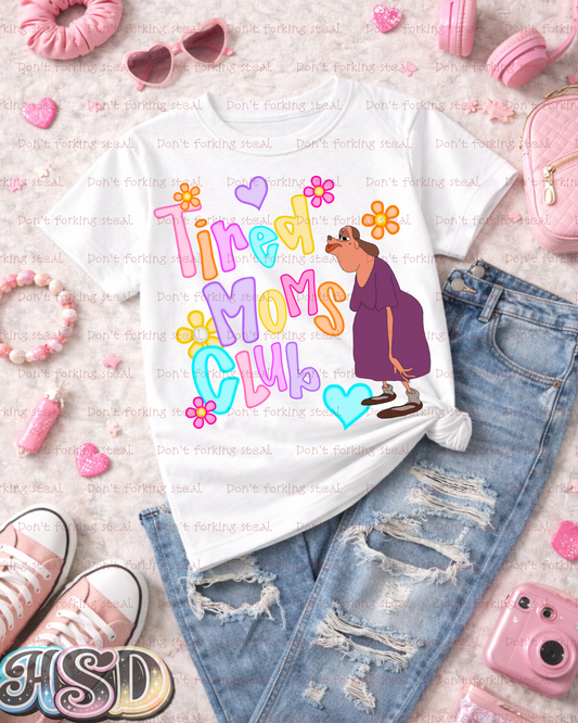 Tired Moms Club PNG