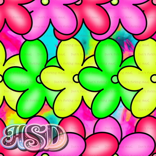 Tropical Floating Flowers