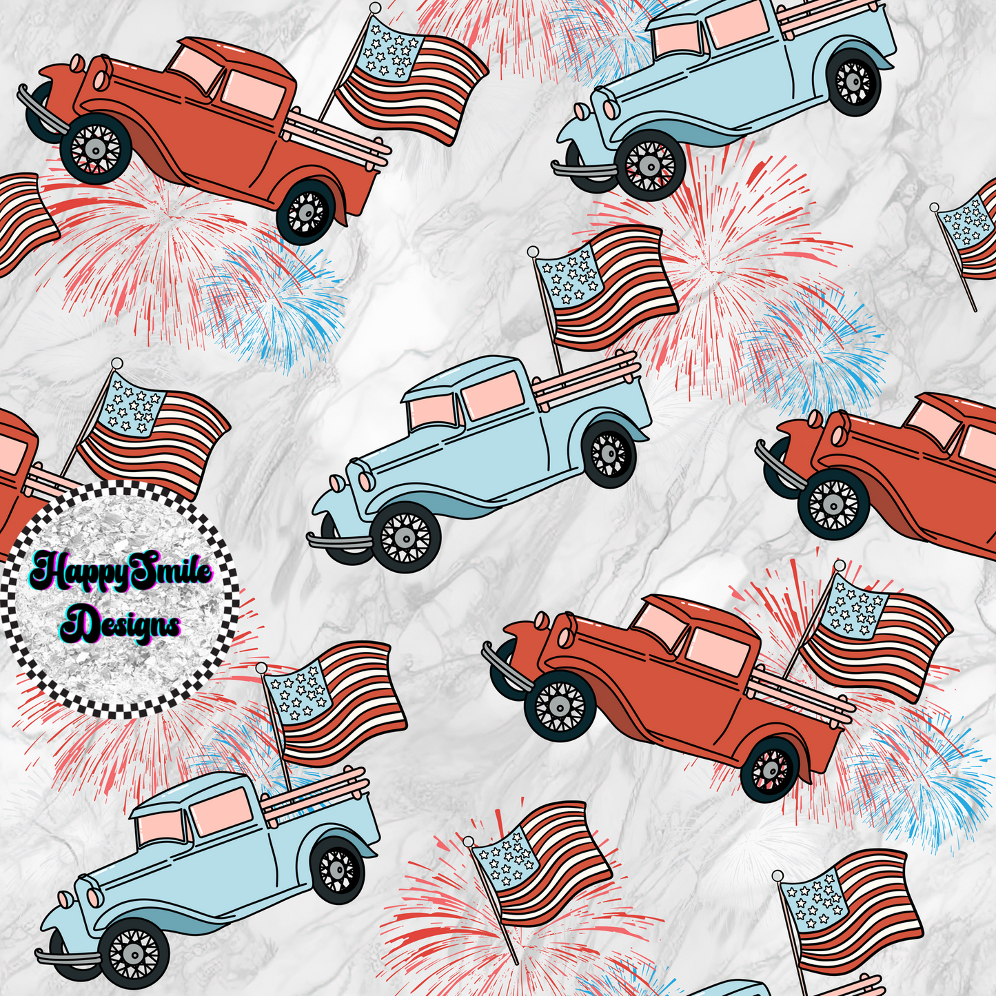 Red White and Pickup
