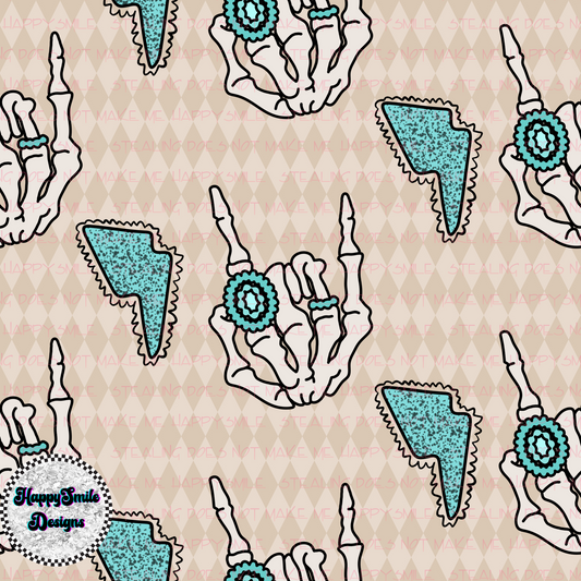 Turquoise Thunderbones