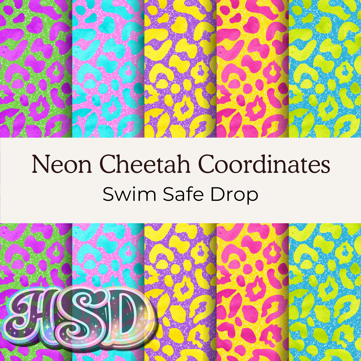 Wild Summer Cheetah Coordinate (Variants)