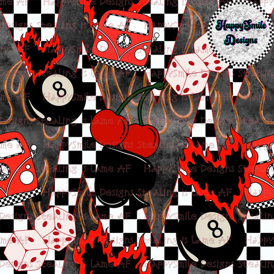Red Checked