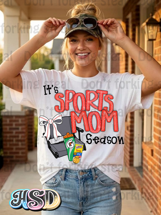 Sports Mom Season PNG collection