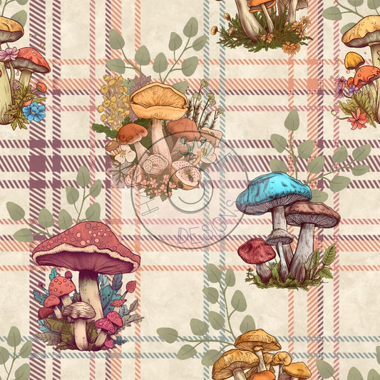 Plaid shrooms