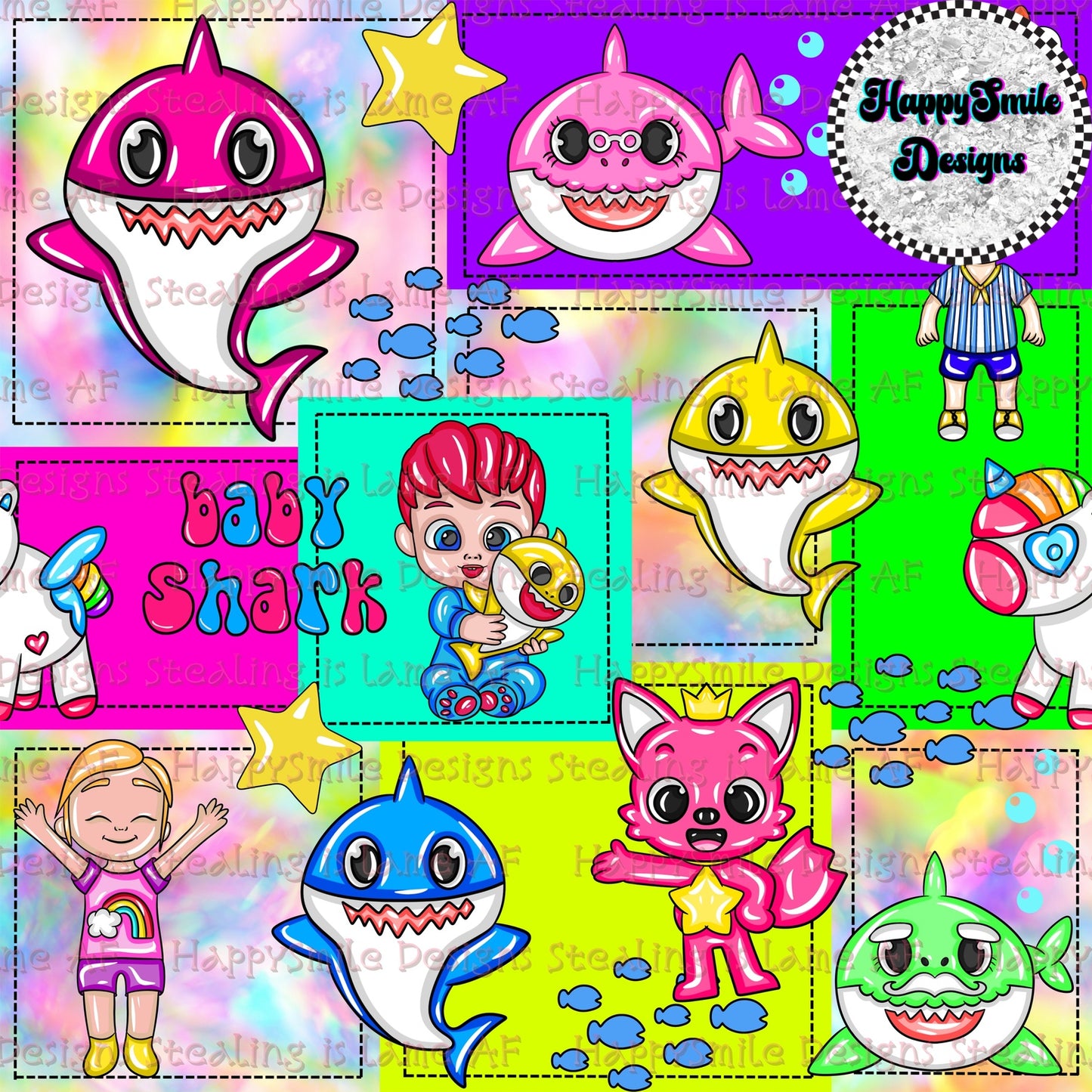 Pink Fong and Friends
